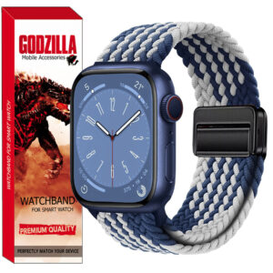 بند گودزیلا مدل Braided MAG مناسب برای اپل واچ سری Se/1/2/3/4/5/6/7/8/9 سایز 38/40/41