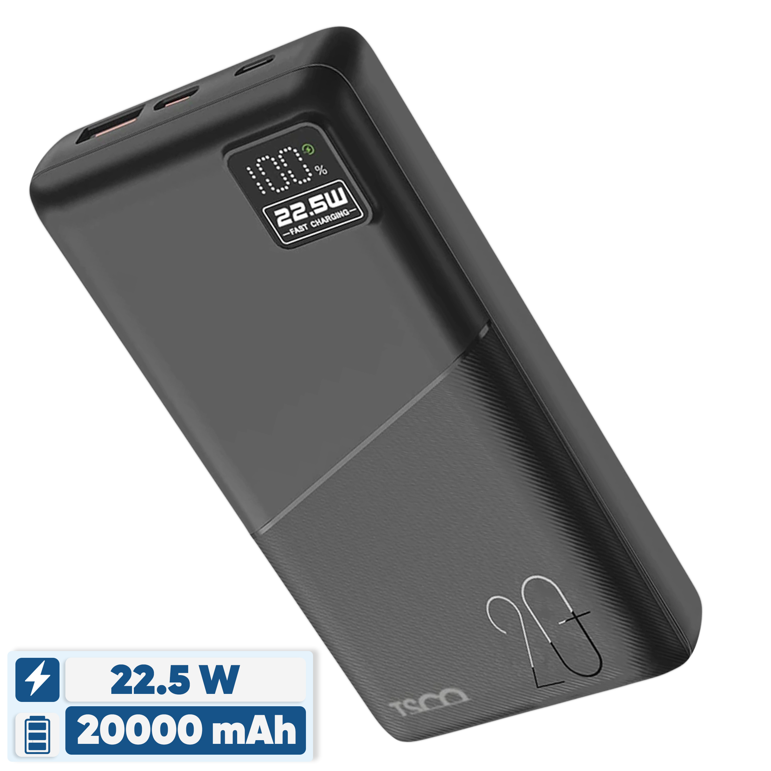 پاوربانک 22.5 وات تسکو مدل TP 957 ظرفیت 20000 میلی آمپر ساعت پاوربانک 22.5 وات تسکو مدل TP 957 ظرفیت 20000 میلی آمپر ساعت